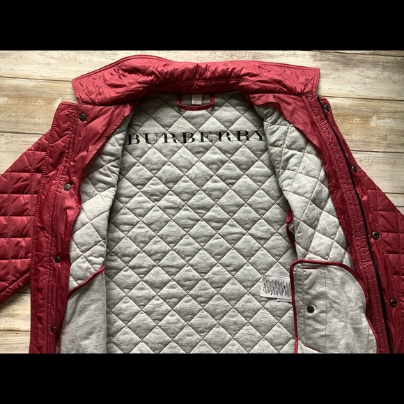 Girls Burberry Coat - Picture 2 of 6